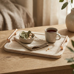 Wooden Tray Set 2 Pcs